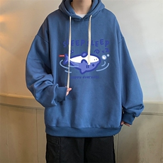 连帽卫衣男大码胖子帽衫大号运动服WY2453-P35，男装卫衣，电商A040