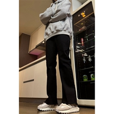 主推货足渐变修身大码直筒微喇毛边牛仔裤K860-K861-K866-P50，男装牛仔裤，星座205