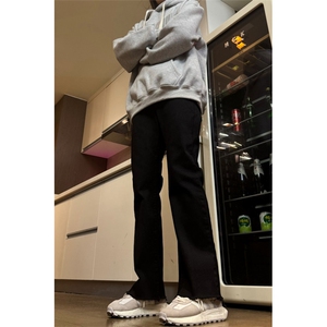 主推货足 渐变修身大码直筒微喇毛边牛仔裤 K860-K861-K866-P50图片