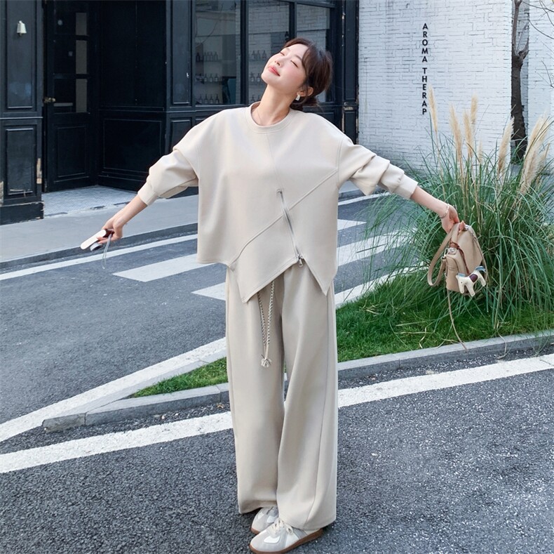 26春新款现-韩系休闲慵懒风拼接叠穿三件套2625-P200K328图片