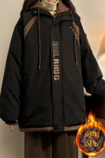 冬季宽松/连帽休闲外套潮加厚棉衣XZ102B-1M2568-P125，男装棉衣，星座102B-1