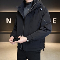 标50男羽绒服连帽休闲外套男休闲羽绒上衣A329-YR2555-P205，男装羽绒服，电商A329