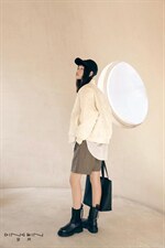 两面穿经典棒球款羽绒服，女装羽绒服，DINGOIN 定芹