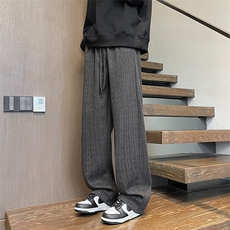 YK86115-P40加绒P46人棉%氨纶3%涤纶72%秋冬新款直筒裤子男，男装卫衣，电商A086-1