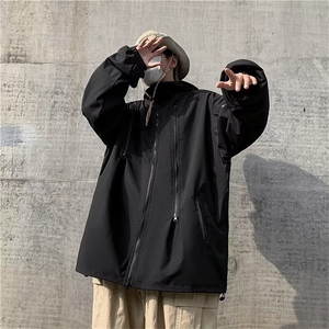 春秋外套男潮牌宽松ins高街hiphop休闲夹克韩版潮流上衣图片