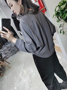 现货，设计师简约小众卫衣图片