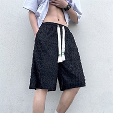 玲珑条设计感男2026新款情侣款百搭休闲运动五分裤K5219-P32，男装休闲裤，星座412-2