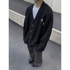 胸针徽章纽扣开衫毛衣针织衫慵懒风纯色秋冬羊毛外套MY28，男装针织衫/毛衣，星座1116A（原606A-3）