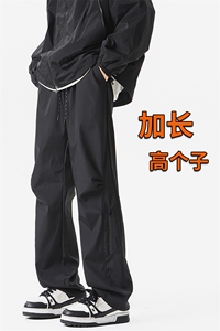 春季加长版高个子冲锋裤男户外登山裤115CM直筒美式188工装KZ019图片