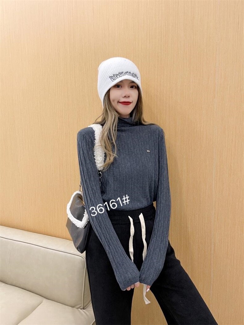 冬季新款高领毛衣系列，女装针织衫/毛衣，千百莲