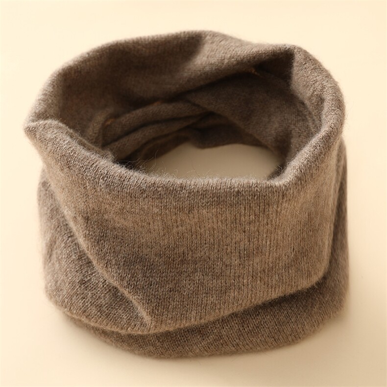时尚保暖脖套简约百搭舒适柔软，围巾，喜润羊绒