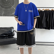 TZ01加色克莱因蓝TZ01-P45，男装休闲套装，电商A161-2