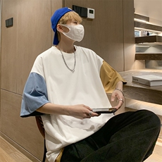 2025夏新款男士宽松短袖t恤T243P35，男装T恤，星座1108