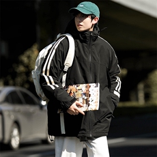 冬上新加棉加厚纯色棉服学生连帽棉衣外套男女8321-P110控价158，男装棉衣，电商A441-1