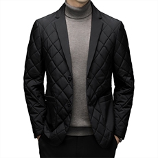 CSMF20236钱塘2020-2中年男士商务休闲简约冬季厚款西服P165，男装西服，钱塘207-2