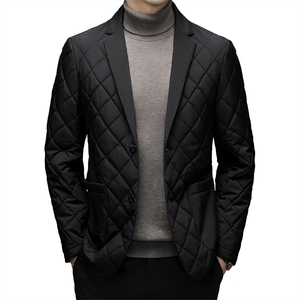 CSMF20236钱塘2020-2中年男士商务休闲简约冬季厚款西服P165图片