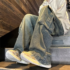 美式牛仔裤男款秋季长裤潮B2010P50，男装牛仔裤，星座1116-2