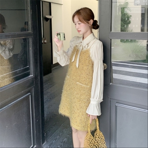 现?货?韩系轻奢小香风连衣裙两件套2D151-F11-P185-K278图片