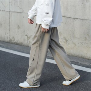 腰包边 cityboy大码宽松直筒运动卫裤休闲裤 A017 K601 P55图片