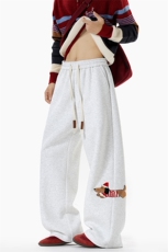 特批P42无差价秋季华棉420g时尚潮流腊肠狗刺绣大码休闲裤男K5962，男装休闲裤，电商A001