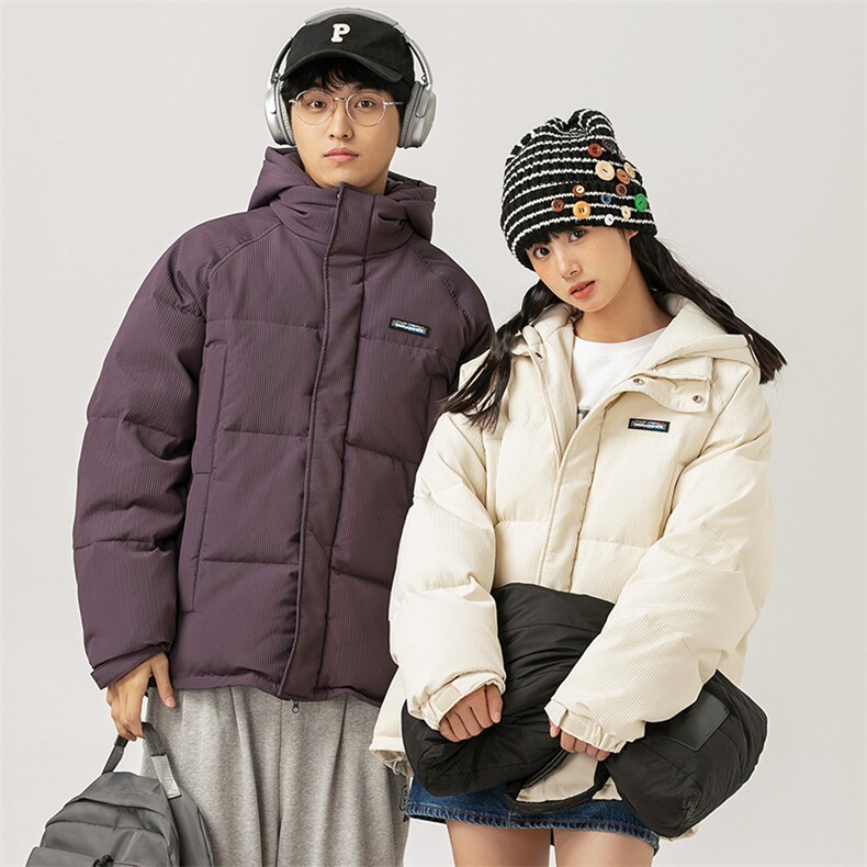 2026冬季新款男日系潮牌纯色连帽白鸭绒羽绒服加厚外套YR28-F235,男装羽绒服,电商A101（原外27）