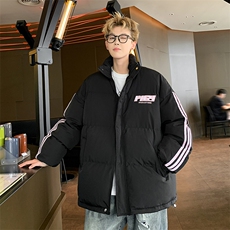 男新款刺绣休闲宽松棉服潮棉衣供抖音得物MY670-P108控138，男装棉衣，电商A132（原电商B245）