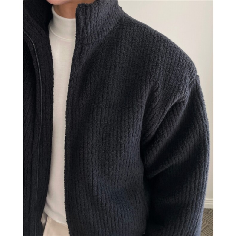 翻领灯芯绒宽松棉服男士秋季新款重工加厚高克重毛绒短款夹克外套,男装夹克,星座710