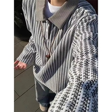 美式潮牌假两件翻领加绒卫衣男女宽松休闲百搭情侣上衣WY3360，男装卫衣，星座516A