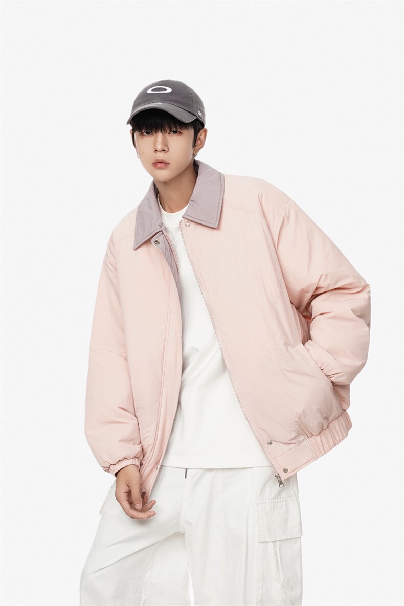 1506/M8606/P75糖果色翻领飞行服棉衣男士棉服情侣短款棉袄3,男装棉衣,星座1506