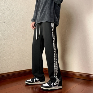 男宽松日系直筒休闲裤 1516-1_9973 L-4XLP45 5XL-10XLP50图片