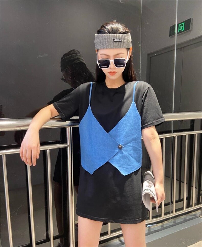 欧货大版T两件套，女装，DLI.DODO 豆豆