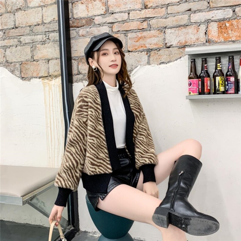 冬季新款，仿水貂外套，女装，艾伊贝雪