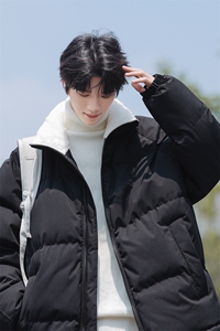 三防料 抖音品质 现货10W件 宽松加绒加厚棉衣外套棉服BM111特P78图片