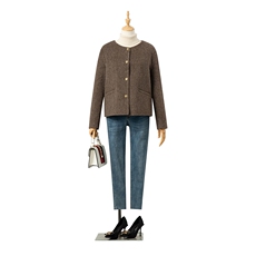 双面呢羊毛大衣女2025冬新款宽松西装领小个子高端羊毛外套女，女装双面呢大衣，优远毛呢大衣