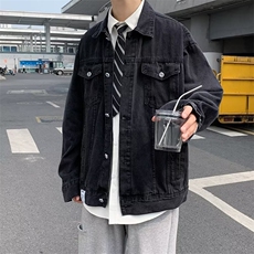 男秋季外套潮牌街头牛仔夹克R003P60，男装夹克，星座1116-2