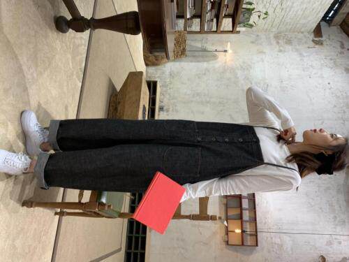 春季新品文艺休闲背带裤，女装，怪怪树