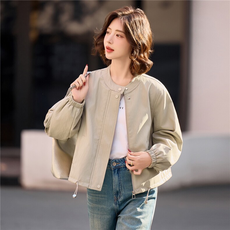 【春季女装新款】大量现货时尚休闲短款皮衣外套,女装皮衣,魅衣本色