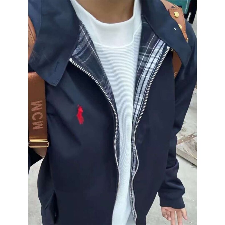 订单已下~早秋新款修身翻领小马刺绣防水情侣夹克外套JK90-P65,男装夹克,星座1004-3