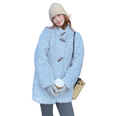 当季新款韩系羊羔毛外套2C229-86235-P275-K445，女装短外套，2C229