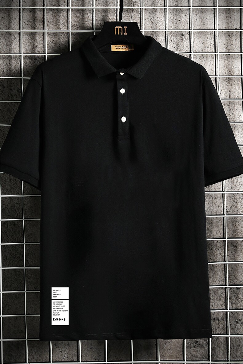 PL57045-P35翻领短袖polo衫男大码胖子半袖t恤男有领保罗衫,男装Polo衫,电商A040A
