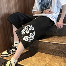 D2039-p48-控68现货宽松cleanfit牛仔裤七分裤黑暗，男装牛仔裤，星座116
