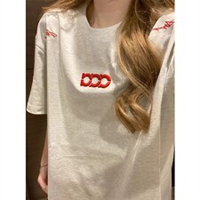 纯棉短袖重磅T恤修身纯色vibe风情侣夏季ins百搭上衣T3295-1，男装T恤，星座1116A（原606A-3）