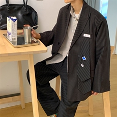 【2025秋冬】送领带一套货号4444西装货号4444Y西裤货号5555K，男装西服套装，星座112A