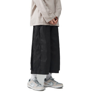 夏季男女直筒阔腿七分裤ins宽松休闲短裤K488/P55控69，男装牛仔裤，星座608A