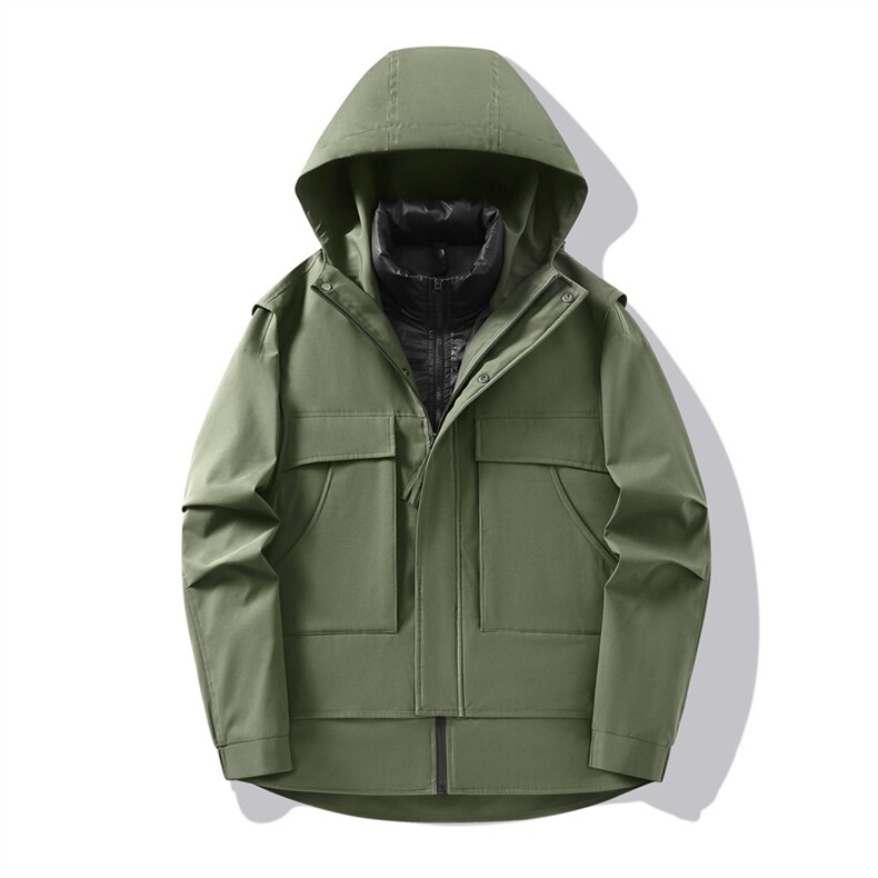 Y5968-P248S-6XL90白鸭绒情侣冬季户外可脱卸三合一羽绒服,男装羽绒服,星座109