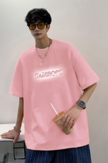 量大优可提供视频2024夏新美式短袖T恤HD019-1-T24253-P18，男装T恤，电商019-1