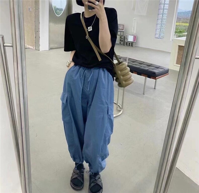 时尚工装休闲裤，女装休闲裤，CHONCAI宠爱