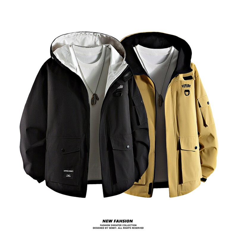 现货8501-P75大码控138春季大码户外连帽夹克外套，男装夹克，星座209