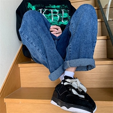 深度库存！现货3万+牛仔裤男水洗宽松阔腿裤A080-9231-P30，男装牛仔裤，电商A080