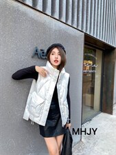 2021#冬羽绒马甲，女装马甲，美合佳彦